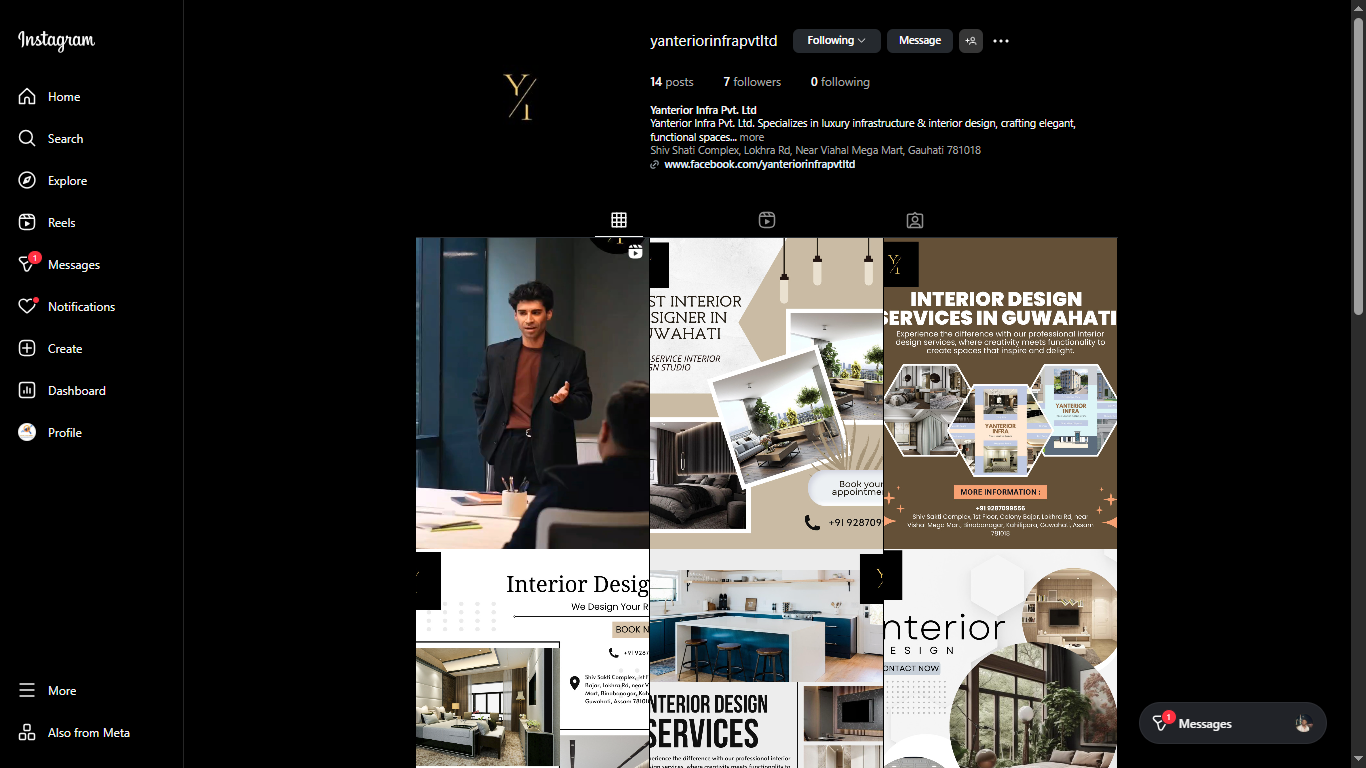 INSTAGRAM PROFILE CEATION